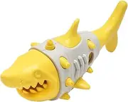 Dog Treat Dispenser Toy,Interactive Puppy Teething Feeder | Bite-Resistant Shark Shape Chewing Food Dispenser Toy for Garden and Backyard Boredom Reduction