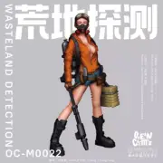 57mm Resin Figure Adventure Girl Unassembled Unpainted M22
