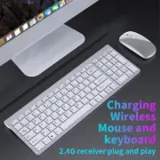 Bluetooth 5.0 & 2.4G Wireless Keyboard and Mouse Combo Mini Keyboard Mouse Set