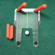 Golf Alignment Trainer Aid Eye Line Swing Training Speed Trap Practice Base Tool