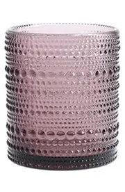 Fortessa Jupiter Set of 6 Double Old Fashioned Glasses in Purple at Nordstrom One Size