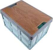 HEALEEP Car Trunk Organizer Foldable Storage Box for Suvs Versatile Camping Gear Organizer Elegant Design for Outdoor Activities for Road Trips and Weekend Getaways