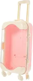 [SUPVOX] Luggage Box for Simulation Traveling Case Cute Suitcase for Role Play and Trinket Storage Present for Childrens Playtime