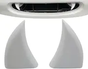 2pcs Car Fangs, Car Teeth for Front Grille, Halloween Decorations, Gothic Vampire Teeth Vehicle Accessories