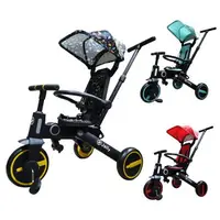 在飛比找樂天市場購物網優惠-英國 JOLLY SL168兒童三輪車|可收折(3色可選)
