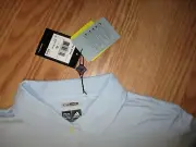 Climacool Cool Max UPF 15 Shirt XL ss Adidas Polo light baby BLUE