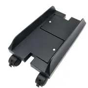 Yobeyi Universal ABS PC Computer Tower Stand Holder Adjustable Width Rolling
