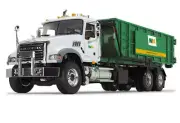1:34 First Gear *WASTE MANAGEMENT* Mack Granite MP w/ROLL-OFF CONTAINER *NIB*