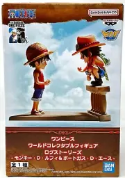World Collectible Figure One Piece Monkey D. Luffy & Portgas D. Ace Bandai Namco