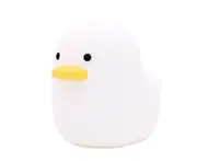 M85 Creative Dummy Duck Shape Night Light Bedside USB Tap Silicone Lamp Bedroom Cartoon Wake Up Lamp Bedside Lamp