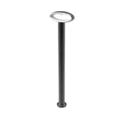 CLA LIGHTING Horus LED Bollard Light - 9W Warm White - 800mm Matte Black