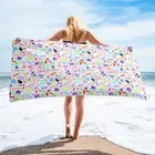 NKOTB Graffiti Retro 80s Memories Still Kids Magic Summer Beach Towel