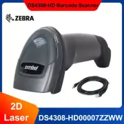 New Zebra Symbol DS4308-HD00007ZZWW 1D 2D Handheld Barcode Scanner w/ USB Cable