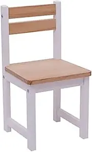 Little Boss Timber Chair, White/Natural