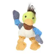 Woodland Small Duck Knottie Plush Durable Dog Puppy Dog Play Toy 6x12x22cm
