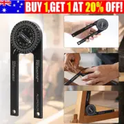 Miter Saw Protractor Angle Finder Gauge Ruler Woodworking Cutting Positioner AU