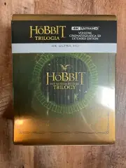 The Hobbit Trilogy Steelbook Collection (4K UHD Blu-ray, Import, Region Free)