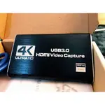 直播/擷取專用-HDMI 輸入/輸出4K 影音擷取盒｜USB3.0｜OBS/VMIX/相機影像擷取/遊戲直播/現場轉播