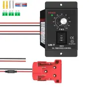 DC 12-60V 20A Motor Speed Controller PWM Adapter for Milwaukee 18V Battery DIY
