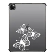 iPad Pro 12.9-inch (5th/6th gen) iPad Impact Case White Butterflies in Flight