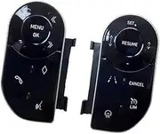 Vuzmode Car Cruise Control Button Land, for Rover, for Range, for Rover, for Discovery 5 8602A04545rh Car Screen Multifunctional Steering Wheel Cruise Button Steering Wheel Control Switch Buttons