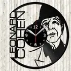 Leonard Cohen Vinyl Record Wall Clock Decor Handmade 2672