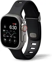 Bellroy Venture Watch Strap Large (Band Compatible with Apple Watch 42-49mm) - Shadow