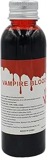 Halloween Fake Blood Makeup Washable - Realistic Effects Fake Blood Washable for Scar Wound and Clothes, Fake Blood S-pecial Effects Makeup Imitates Bleeding Wounds for Cosplay SFX Zombie Vampire