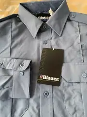NWT Blauer Rayon Blend Uniform Police Shirt L/S Washington MPD 21.5-36/37 HB1