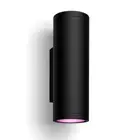Philips Hue Appear Dimmable Outdoor Hallway Wall 24cm Light 8W LED Lamp Black
