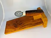 Handmade Wood Aruvamanai Kitchen Coconut Shredder Grinder Metal Scraper Blade