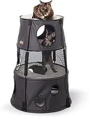 K&H Pet Products Kitty Tower Classy Gray 3 Story