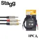 【STAGG 史提格】N系列 Y型導線 NYC3/MPS2CMR 3M(1pc入)