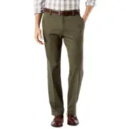 Dockers Easy Khaki With Stretch Mens Straight Fit Pant, Olive Grove, 36X32