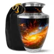 Cremation Urns for Human Ashes - Celestial Journey Large Decorative Urn for A...