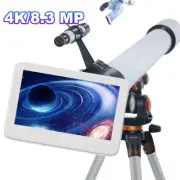 Telescope Digital Eyepiece 5-Inch Screen 5X Digital Zoom Astronomical Telescope