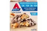 Atkins Caramel Chocolate Nut Roll 5 Pack