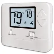 Heagstat Non-Programmable Thermostats for Home Conventional Single-Stage Systems