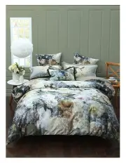 [M.M Linen] Polly Quilt Cover Set in Multi