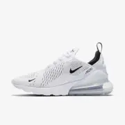 NIKE AIR MAX 270White Black hook Mens sneakers shoes new with box
