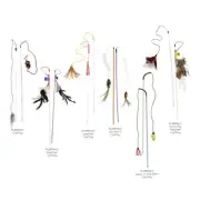 Premium Assorted PURRfect for Cat Toy 12ct