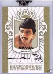 2007 SPORT KINGS AUTO GOLD: MARK SPITZ /10 AUTOGRAPH OLYMPIC SWIMMING LEGEND USA