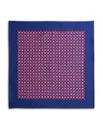 The Men's Store at Bloomingdale's Floral Medallion Silk Pocket Square - Exclusive
