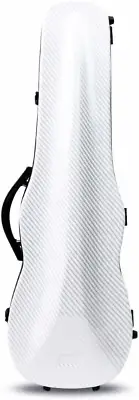 Violin Case 4/4 Full Size Carbon Fiberglass Hard Shell Water-Proof Violin Travel