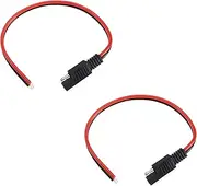 2PCS 14AWG SAE Connector Cable SAE Quick Connector Disconnect Plug SAE Automotive Extension Cable Solar Panel Cable for Motorcycles Trucks Cars