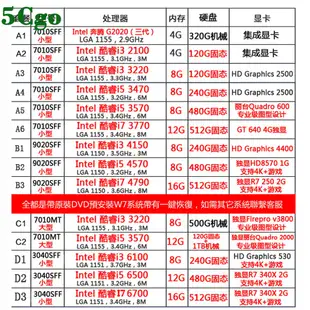 5Cgo【含稅】原裝DELL戴爾二手電腦主機六代四核桌上型整機迷你辦公獨顯遊戲i5 i7設計t571019903760