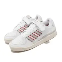 在飛比找森森購物網優惠-adidas 休閒鞋 Forum Low 白 灰 紅 復古 