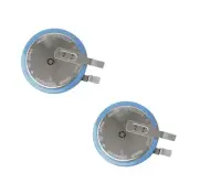 2PC car wheel pressure detection system battery 3V solder feet CR2450HR