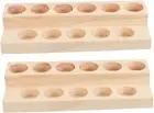 Levemolo 2Pcs Essential Oil Storage Rack Perfume Display Rack Presentation Sh...