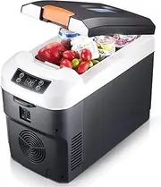 20l car refrigerator, electric laptop fridge 12/24/220v, for car, camping, truck, boat and hoga, outdoor camping